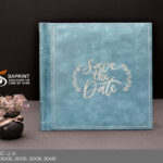 Album bìa da cắt khắc laser LZ 01