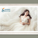 Khung ảnh tráng meka mã Q1A bản 6cm