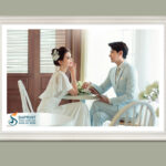 Khung ảnh tráng meka mã Q2 C bản 6cm