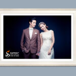 Khung ảnh tráng meka mã Q2 E bản 6cm