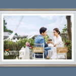 Khung ảnh tráng meka mã Q2 F bản 6cm