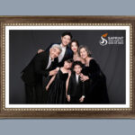 Khung ảnh tráng meka mã Q4 A bản 9cm