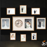 Bộ ảnh khung trang trí nhập khẩu T09