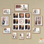 Bộ ảnh khung đồng hồ trang trí nhập khẩu T15 Bộ ảnh khung đồng hồ trang trí nhập khẩu T15