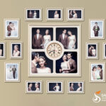 Bộ ảnh khung đồng hồ trang trí nhập khẩu T16 Bộ ảnh khung đồng hồ trang trí nhập khẩu T16