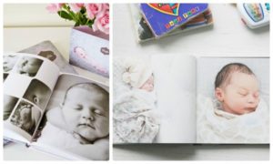 in album ảnh cho bé