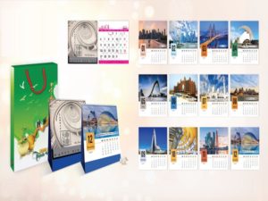 mẫu lịch để bàn