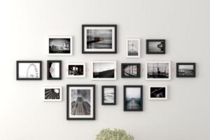 bố trí khung ảnh treo tường