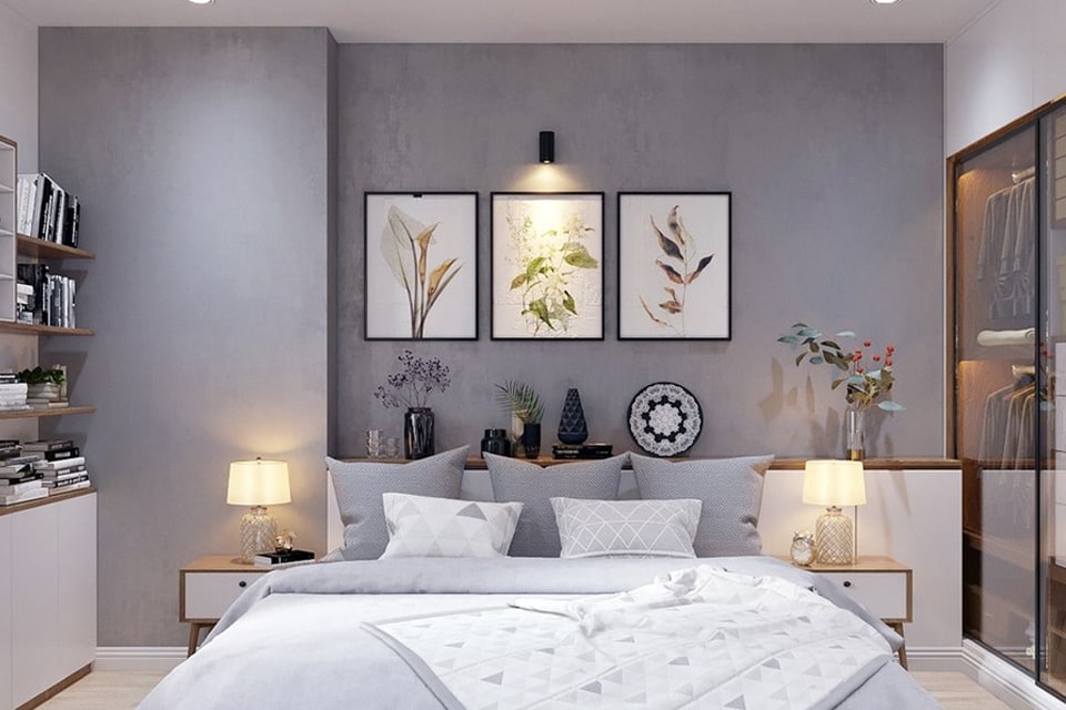 Một số tips thiết kế và trang trí phòng ngủ hình chữ nhật tuyệt đẹp năm