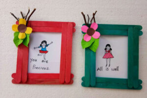 khung ảnh treo tường handmade